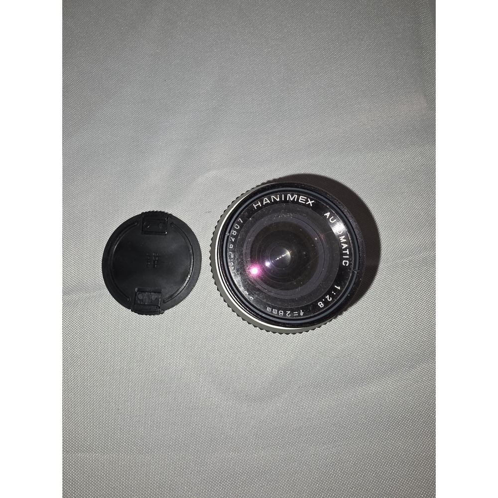 Hanimex Automatic 28mm f/2.8 Wide Angle Lens‎ w/ Tiffen 52mm Skylight Filter-Vtg - Picture 10 of 12